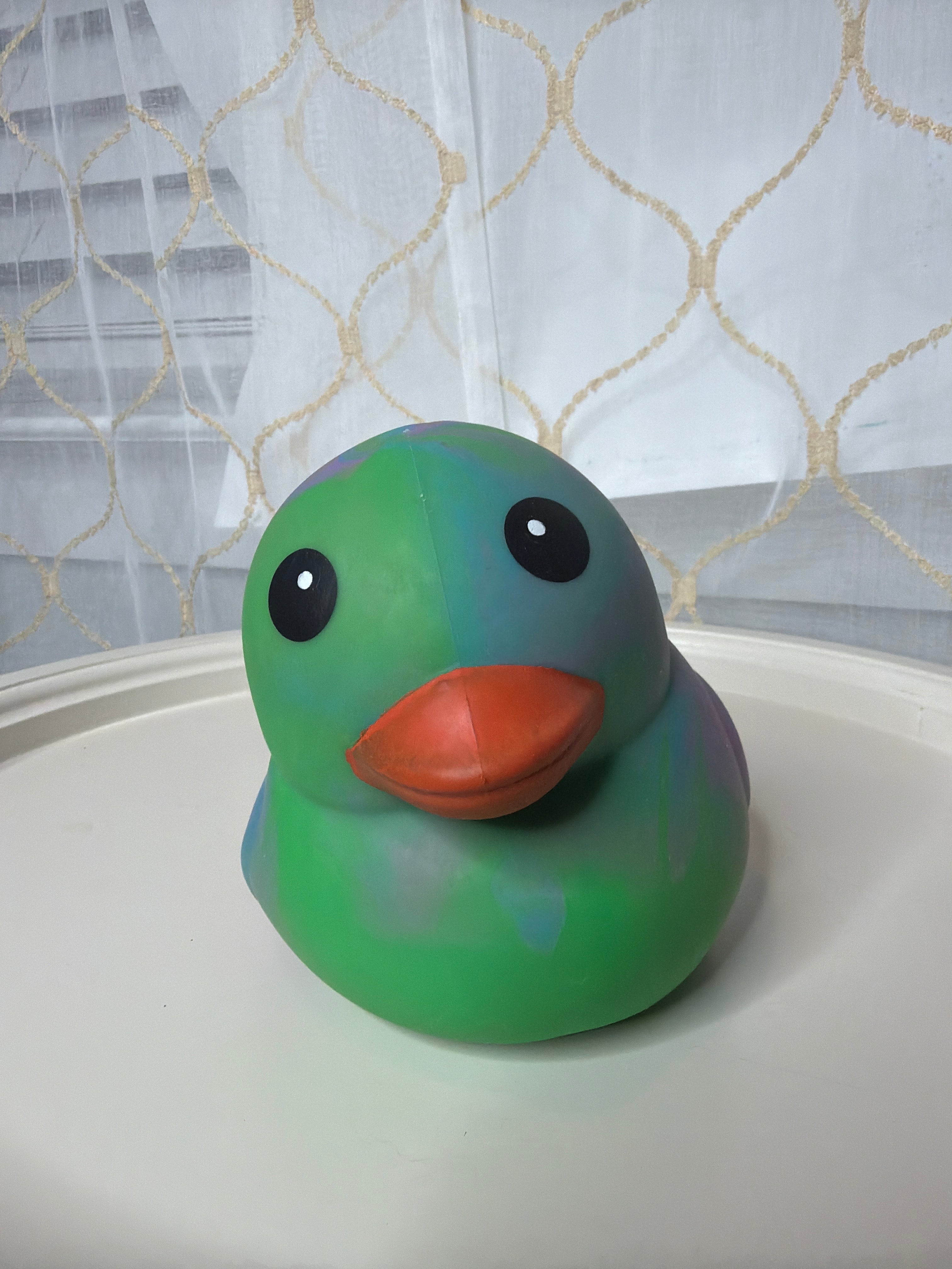 Tie Dye Squeezy duck