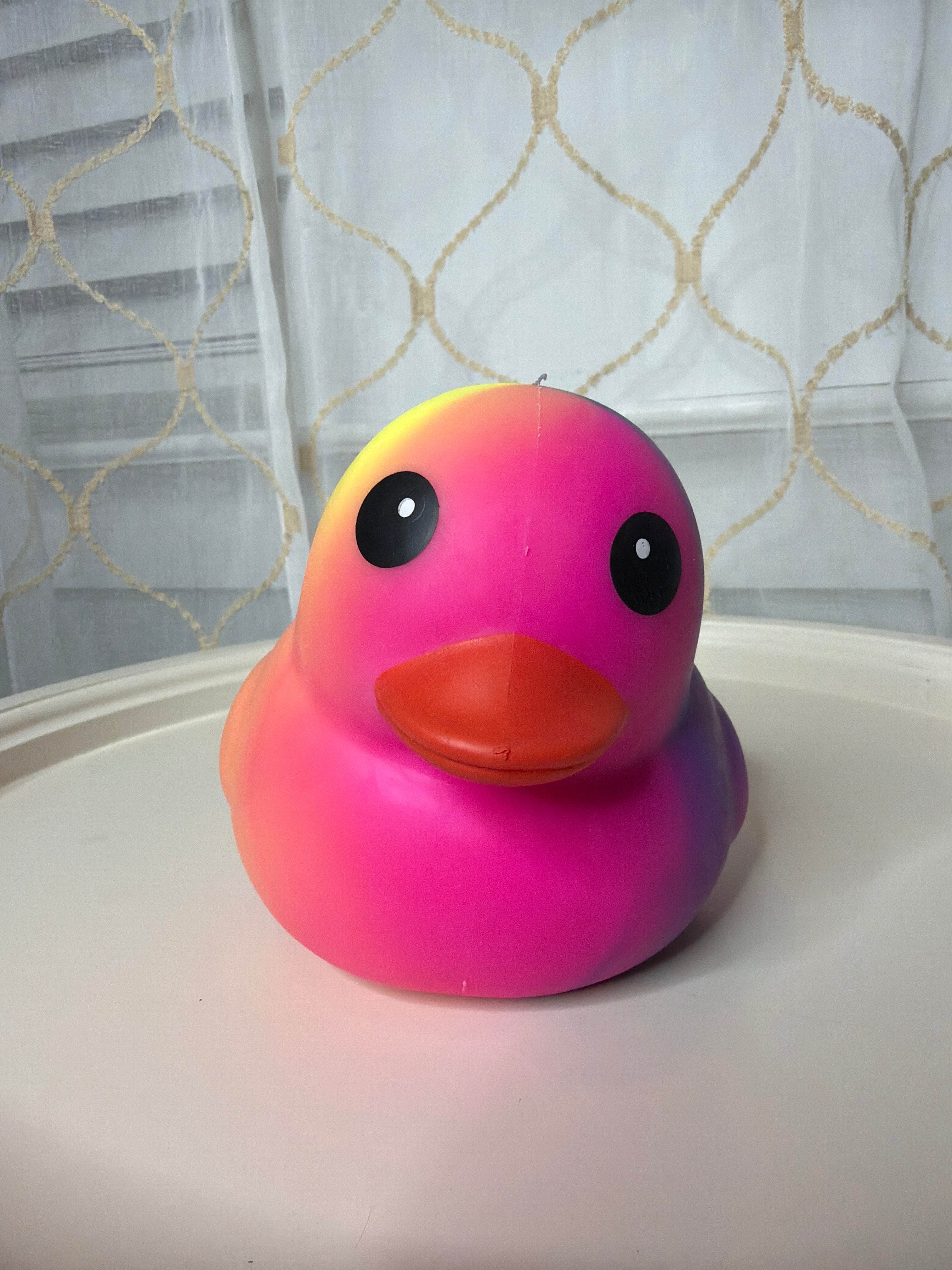Tie Dye Squeezy duck
