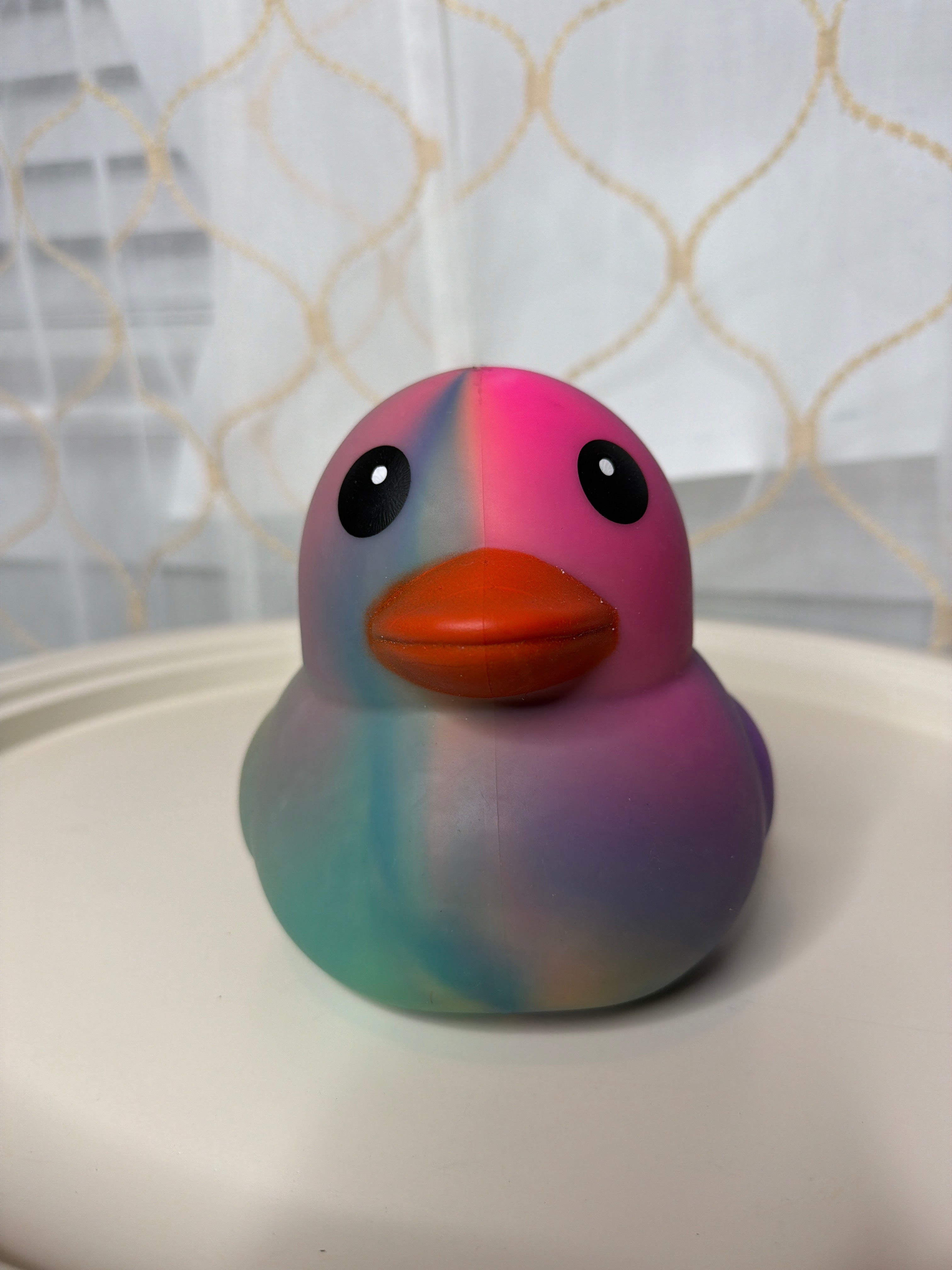 Tie Dye Squeezy duck