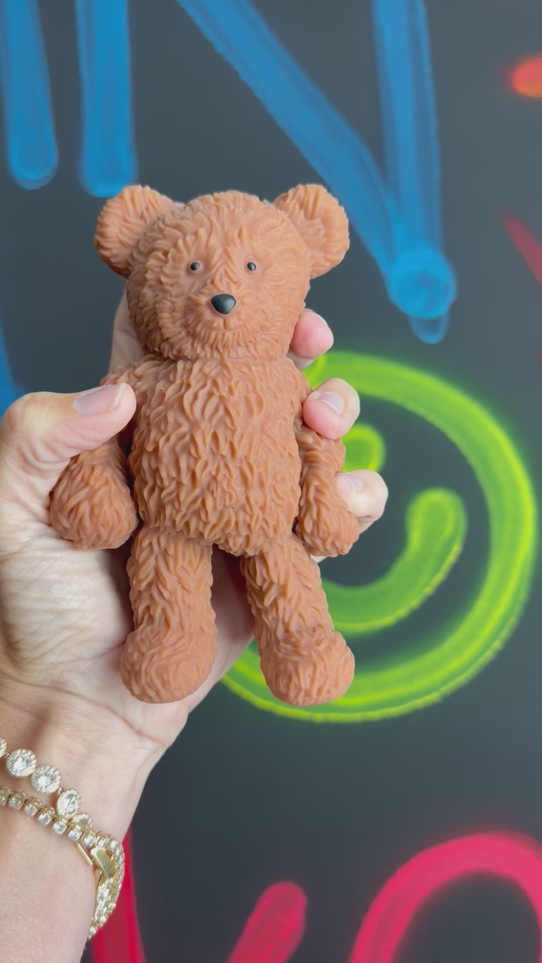 Squishy Bear- Blue